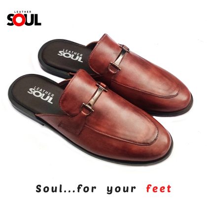 Handmade Leather Backless For Men