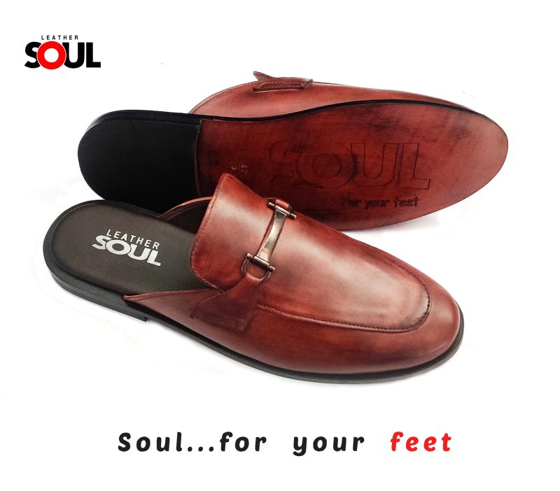 Handmade Leather Backless For Men - Image 3