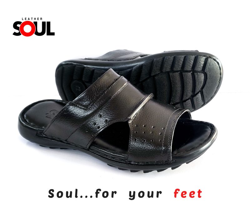 Leather Handmade Slippers - Image 2
